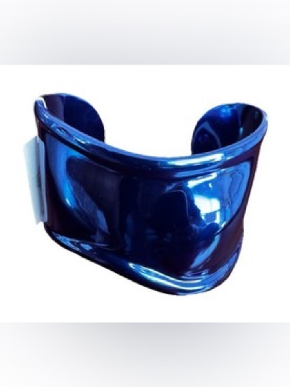 LIMITED Tiffany & Co Elsa Peretti Blue Bone Cuff Right Bracelet Sz SM SPECIAL ED